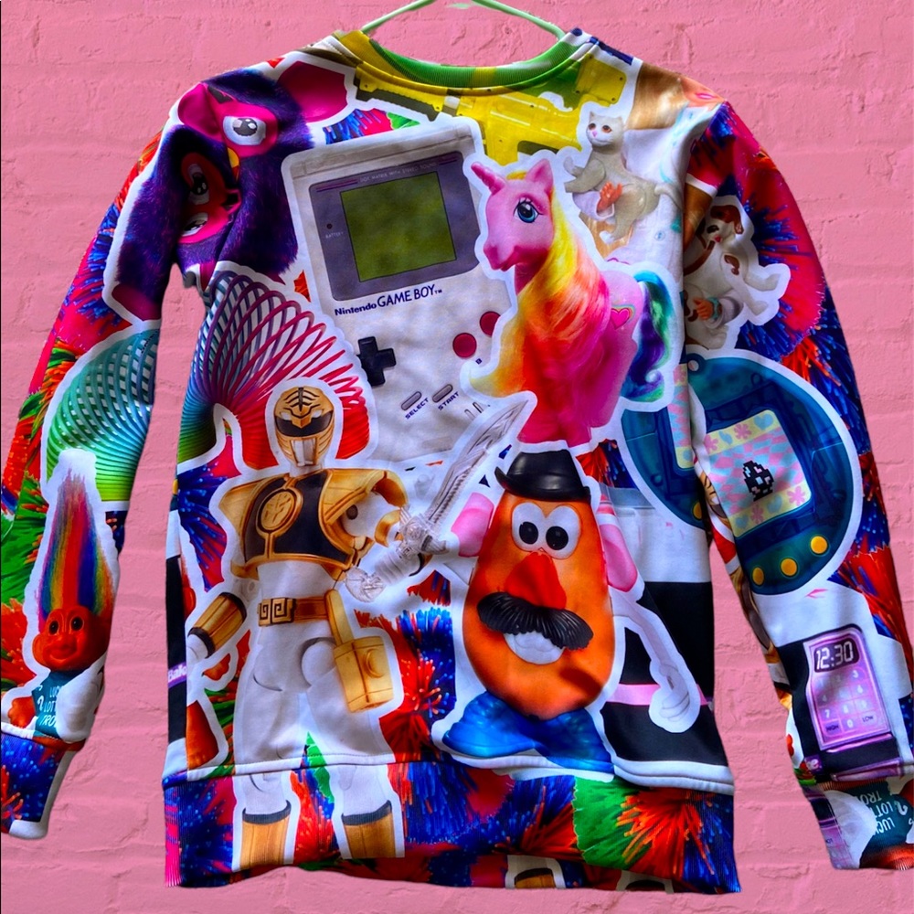 Customized Nostalgic 90’s Sweater